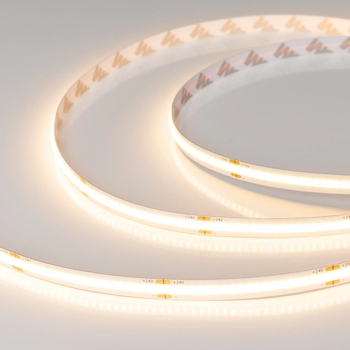 Лента светодиодная COB-X378-8mm 24V Warm3000 (11 W/m, IP20, 5m) (Arlight, -)