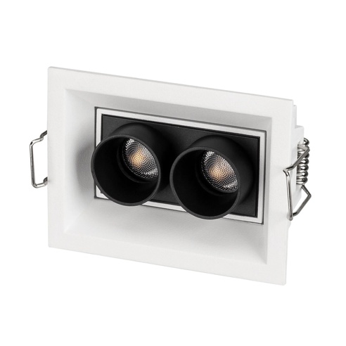Светильник MS-ORIENT-BUILT-TURN-TC-S67x90-5W Day4000 (WH-BK, 30 deg, 230V) (Arlight, IP20 Металл, 5 лет)