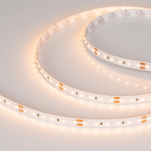 Лента светодиодная MICROLED-M120-8mm 24V Warm3000 (6.5 W/m, IP20, 2216, 5m) (Arlight, Открытый)