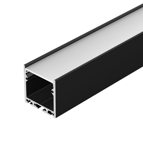 Профиль SL-LINE-3535-2000 BLACK (BY) (Arlight, Алюминий)