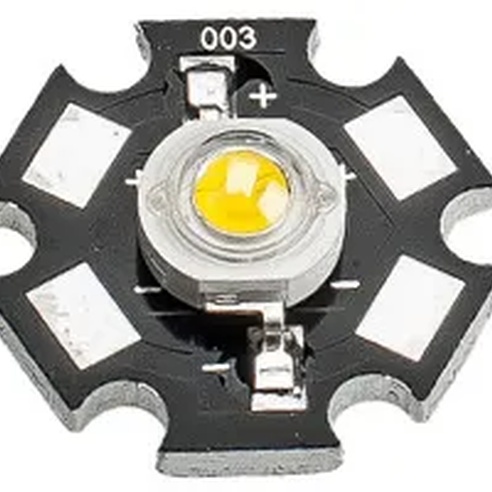 Мощный светодиод ES-STAR-3W White 180Lm 6000K (ANR, STAR type)