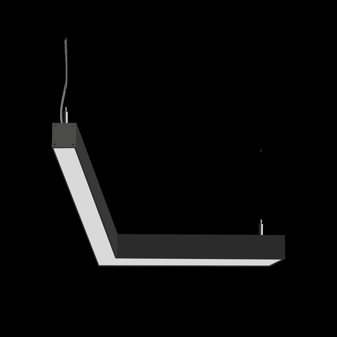 Светодиодный фигурный светильник MS-CORN L-образный 90гр. 750х750mm 60W 3000/4000/6000K
