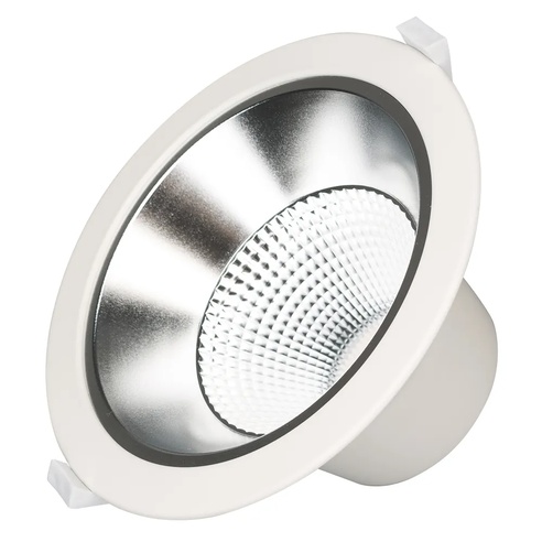 Светильник LTD-LEGEND-R115-10W Warm3000 (WH, 50 deg) (Arlight, IP20 Металл, 3 года)