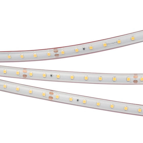 Лента светодиодная RTW 2-5000PS 24V Warm2700 (2835, 80 LED/m, LUX) (Arlight, 6 Вт/м, IP67)