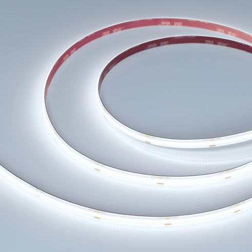 Лента светодиодная герметичная COB-SE-X480-8mm 24V White6000 (10 W/m, IP65, 5m) (Arlight, 5 лет)