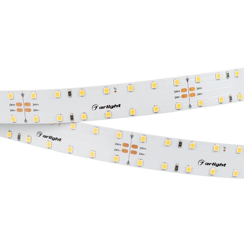 Лента светодиодная RT 2-4700 24V Day4000 20mm (2835, 140 LED/m, LUX) (Arlight, 21.6 Вт/м, IP20)