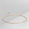 Трек ART-APRIORI-ROUND-ROD-800-R1800 (GD) (Arlight, IP20 Металл, 3 года)