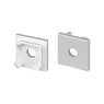 Заглушка SL-KANT-H16-S10 SQUARE с отверстием (Arlight, Пластик)