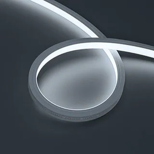 Лента герметичная MOONLIGHT-PRO-TOP-X320-13x12mm 48V White6000 (9.6 W/m, IP67, 30m, wire x2) (Arlight, Вывод боковой, 7 лет)
