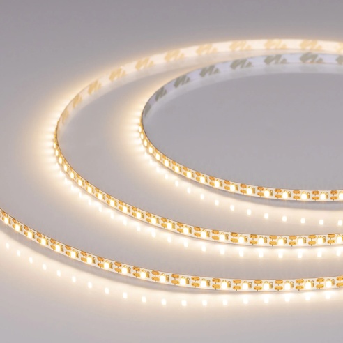 Лента FC-M160-4mm 24V Warm3500-CX1 (10 W/m, IP20, 5m) (Arlight, резка 1 светодиод)