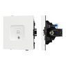 Механизм компьютерной розетки SCT-TENDO-MPC1-SFPL-WH (RJ-45, CAT6) (Arlight, -)
