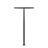 Опора OXOR-STER-T-2000x100x100-L4000-50W Warm3000 (BK, 230V) IP65 (Arlight, Сталь)