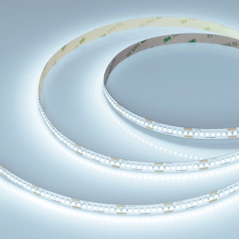 Лента UL-A240-10mm 24V Cool 8K (19 W/m, IP20, 5m) (Arlight, 7 лет)