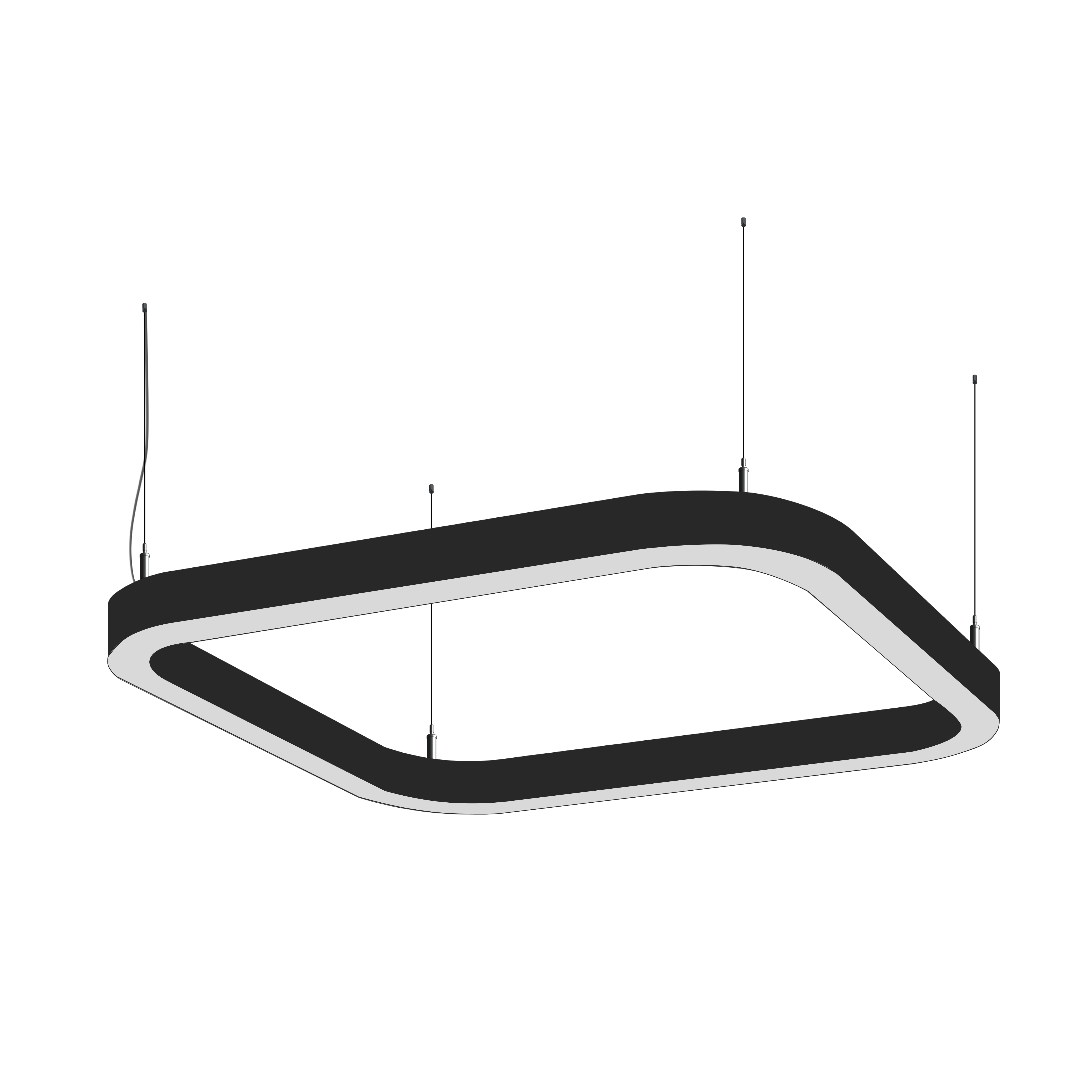 Cветодиодный фигурный светильник MS-ELLIPSE Суперэллипс 900mm 54W 3000/4000/6000К