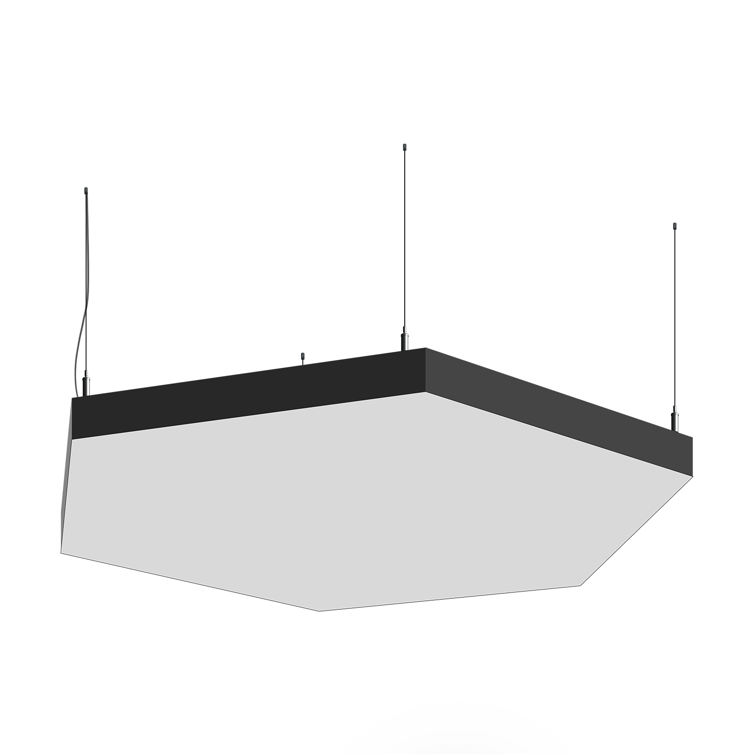 Cветодиодный фигурный светильник MS-HEX Гексагон 1400mm 220W 3000/4000/6000K