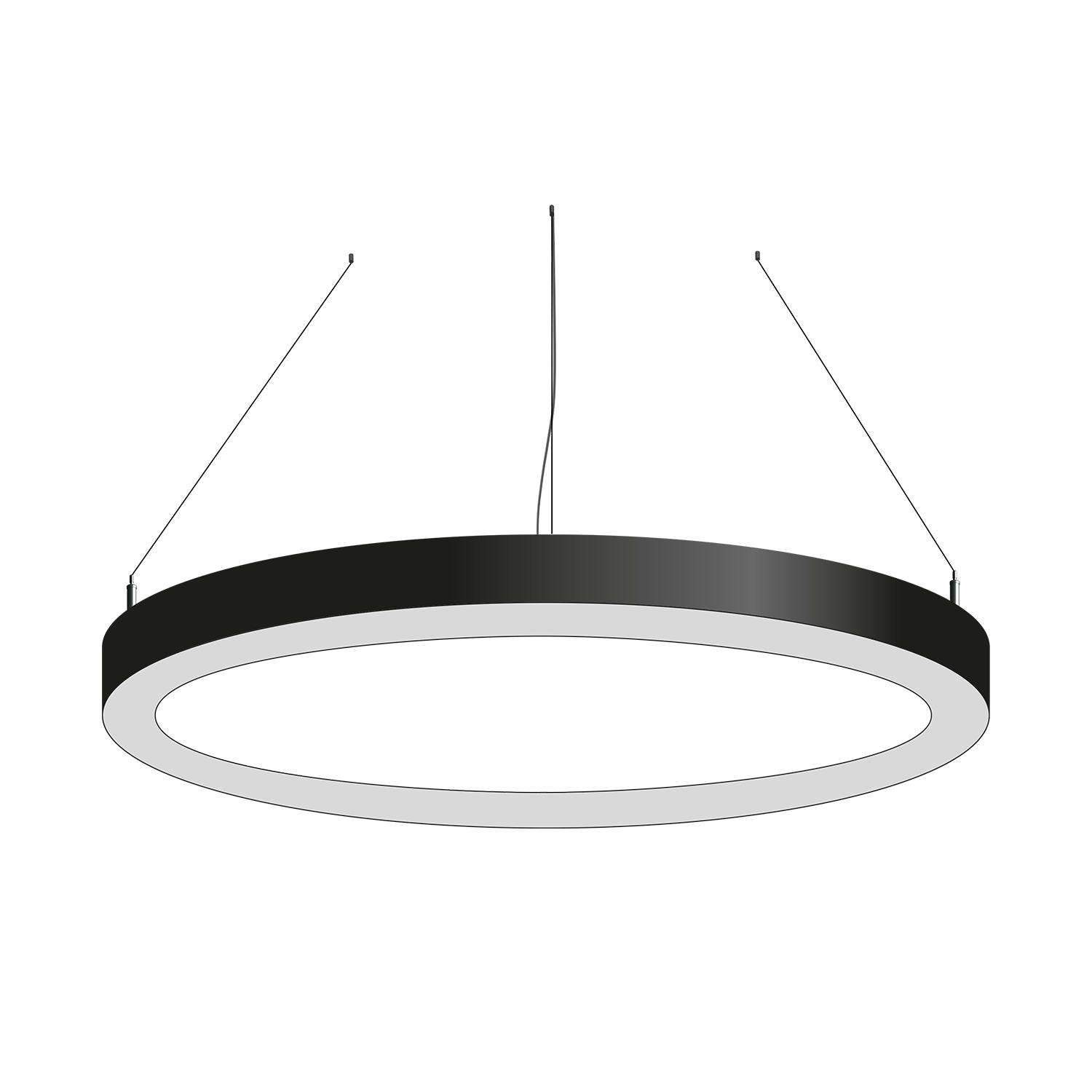Светодиодный фигурный светильник MS-RING-O Кольцо 500mm 25W 3000/4000/6000K