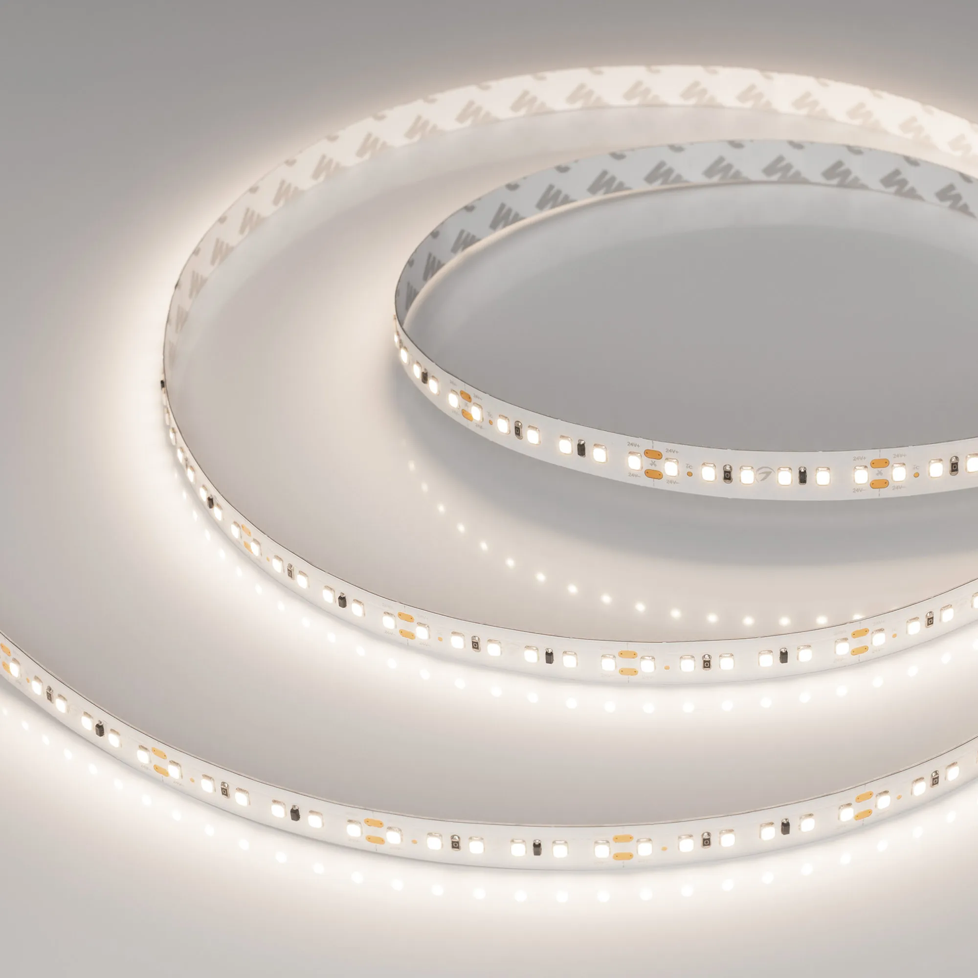 Лента светодиодная IC-A120-12mm 24V Day4000 (9.6 W/m, IP20, 2835, 20m) (Arlight, стабилизированная) - изображение товара