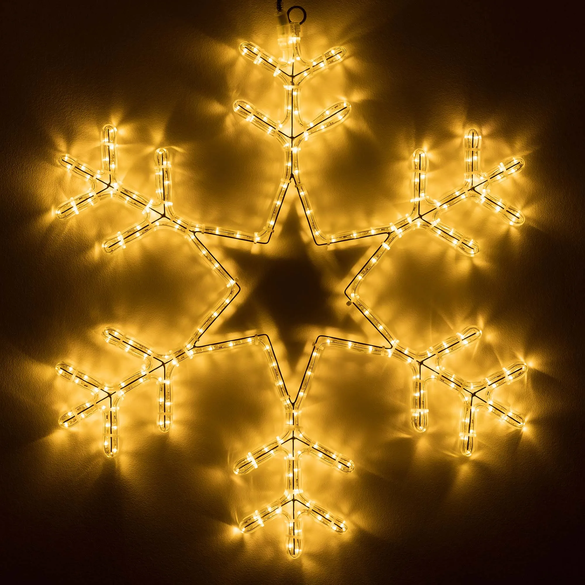 Фигура ARD-SNOWFLAKE-M4-750x750-324LED Warm (230V, 18W) (Ardecoled, IP65) - изображение товара