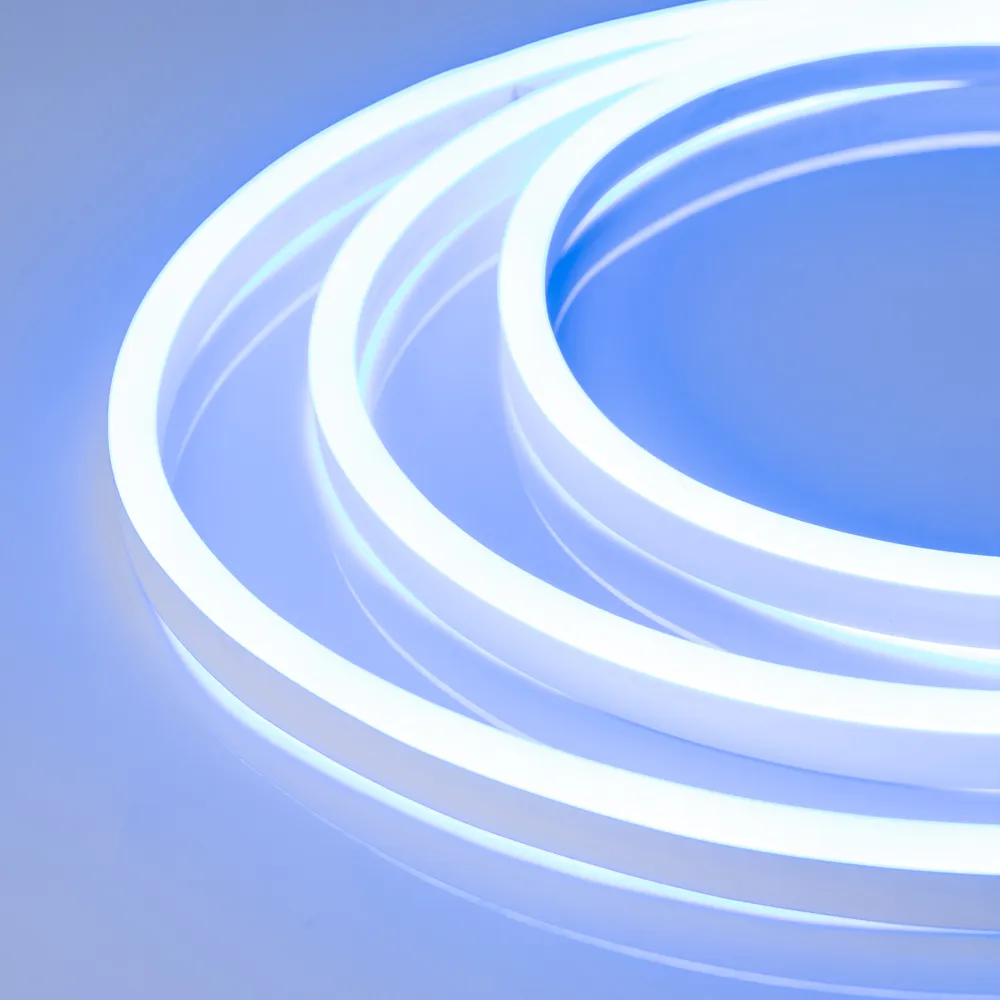 Гибкий неон ARL-NEON-1608BH-SIDE 24V Blue (Arlight, 6 Вт/м, IP65) - изображение товара
