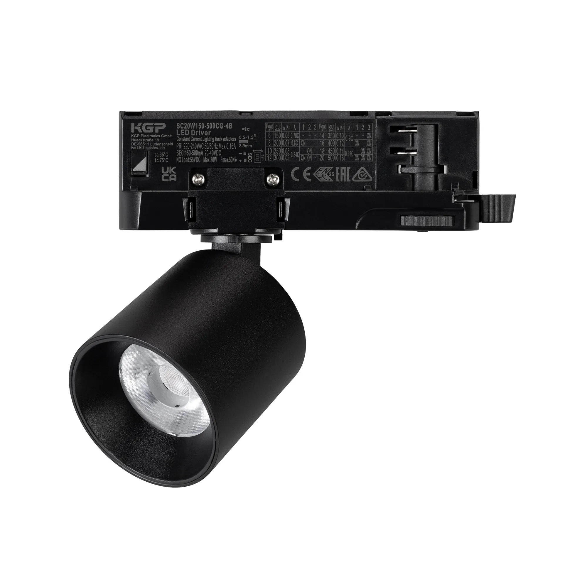 Светильник LGD-DYKE-4TR-R60-8W Day4000 (BK, 20 deg, 230V) (Arlight, IP20 Металл, 5 лет) - изображение товара