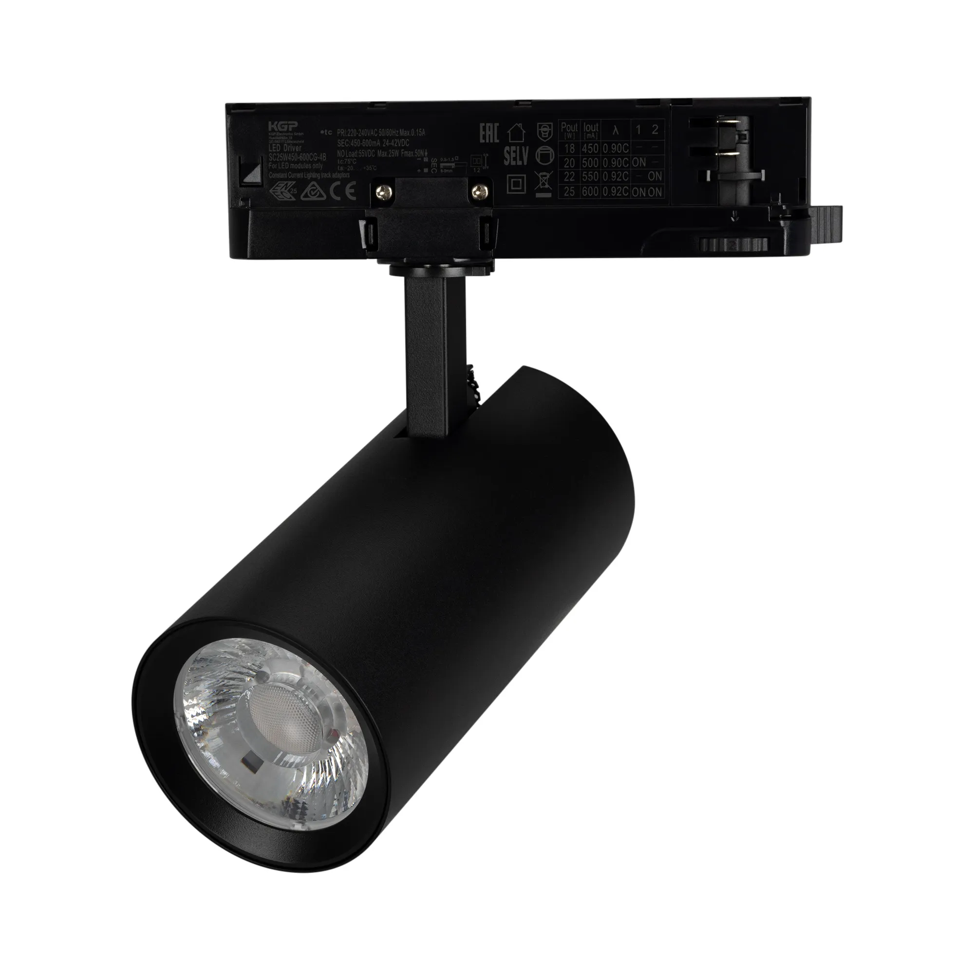 Светильник LGD-GERA-4TR-R74-20W Day4000 (BK, 24 deg, 230V) (Arlight, IP20 Металл, 5 лет) - изображение товара