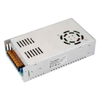 Блок питания JTS-360-24-A (0-24V, 15A, 360W) (Arlight, IP20 Сетка, 2 года) - изображение товара