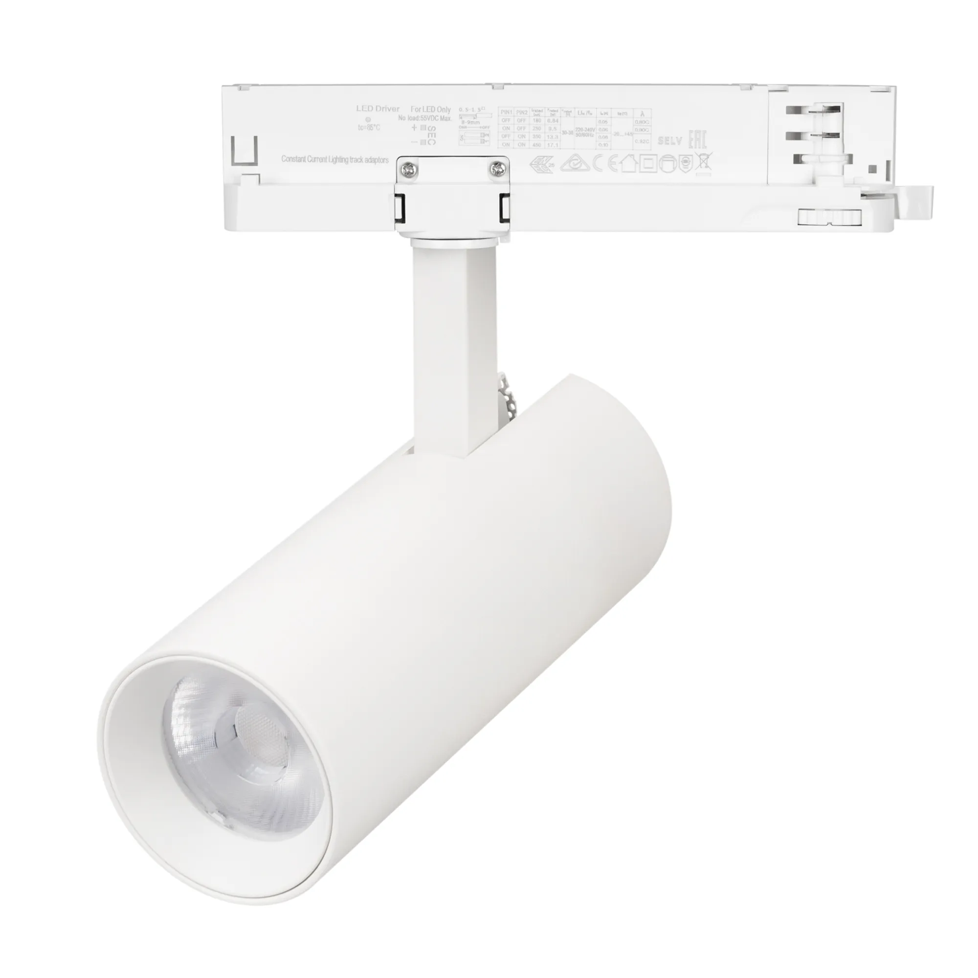 Светильник LGD-GERA-4TR-R55-10W Warm3000 (WH, 15 deg, 230V, TRIAC) (Arlight, IP20 Металл, 5 лет)