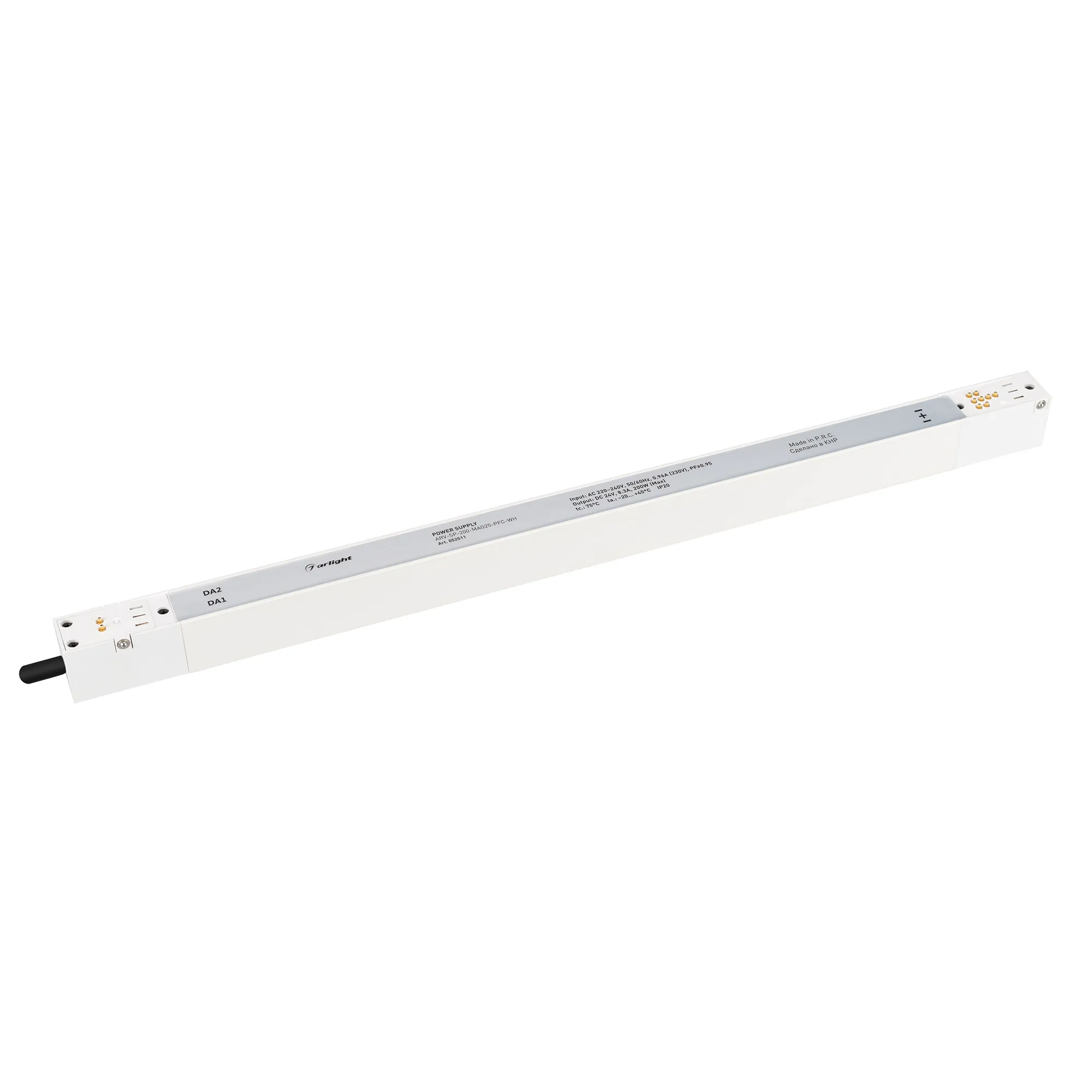 Блок питания ARV-SP-200-MAG25-PFC-WH (24V, 8.3A, 200W) (Arlight, IP20 Пластик, 5 лет) - изображение товара