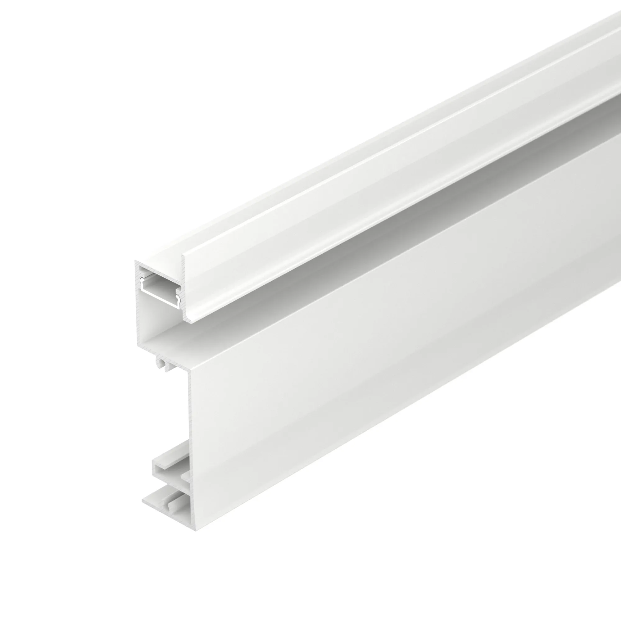 Профиль PLINTUS-H73-F-2000 WHITE (Arlight, Алюминий) - изображение товара