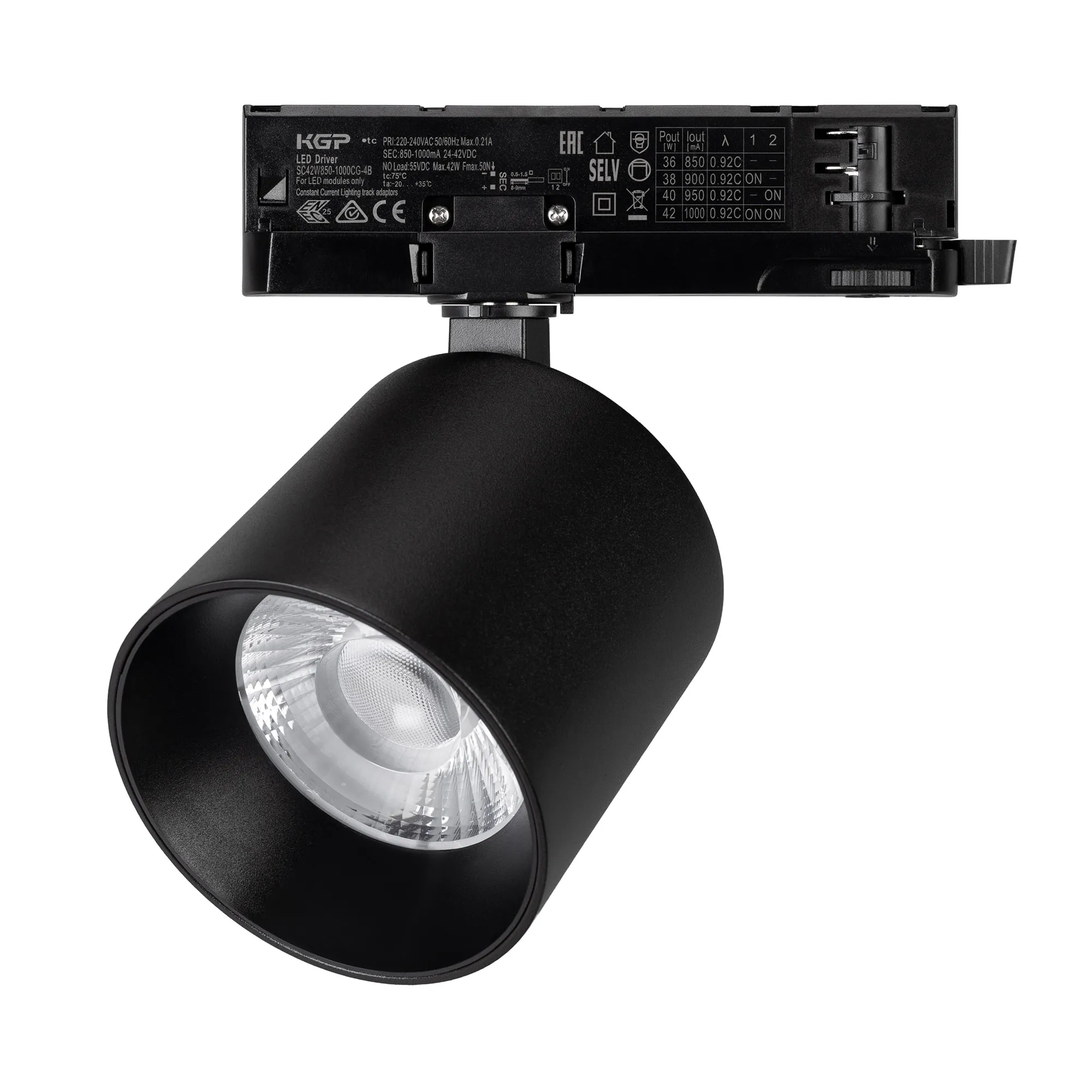 Светильник LGD-DYKE-4TR-R100-36W Day4000 (BK, 50 deg, 230V) (Arlight, IP20 Металл, 5 лет) - изображение товара