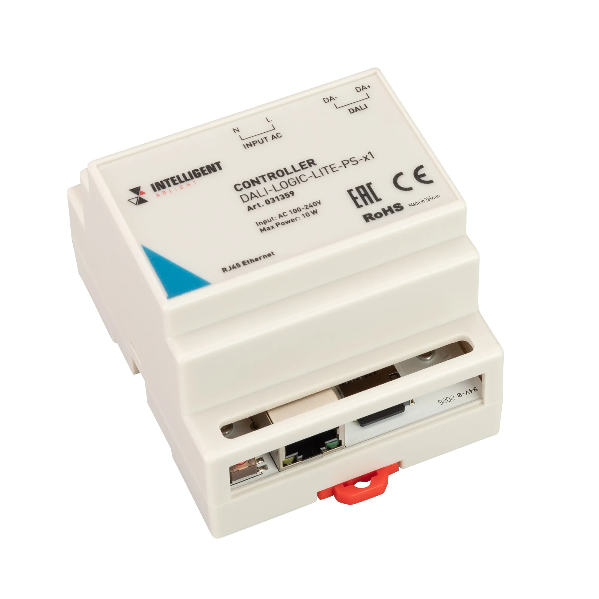 INTELLIGENT ARLIGHT Контроллер DALI-LOGIC-LITE-PS-x1 (230B, Ethernet) (IARL, IP20 Пластик, 2 года) - изображение товара