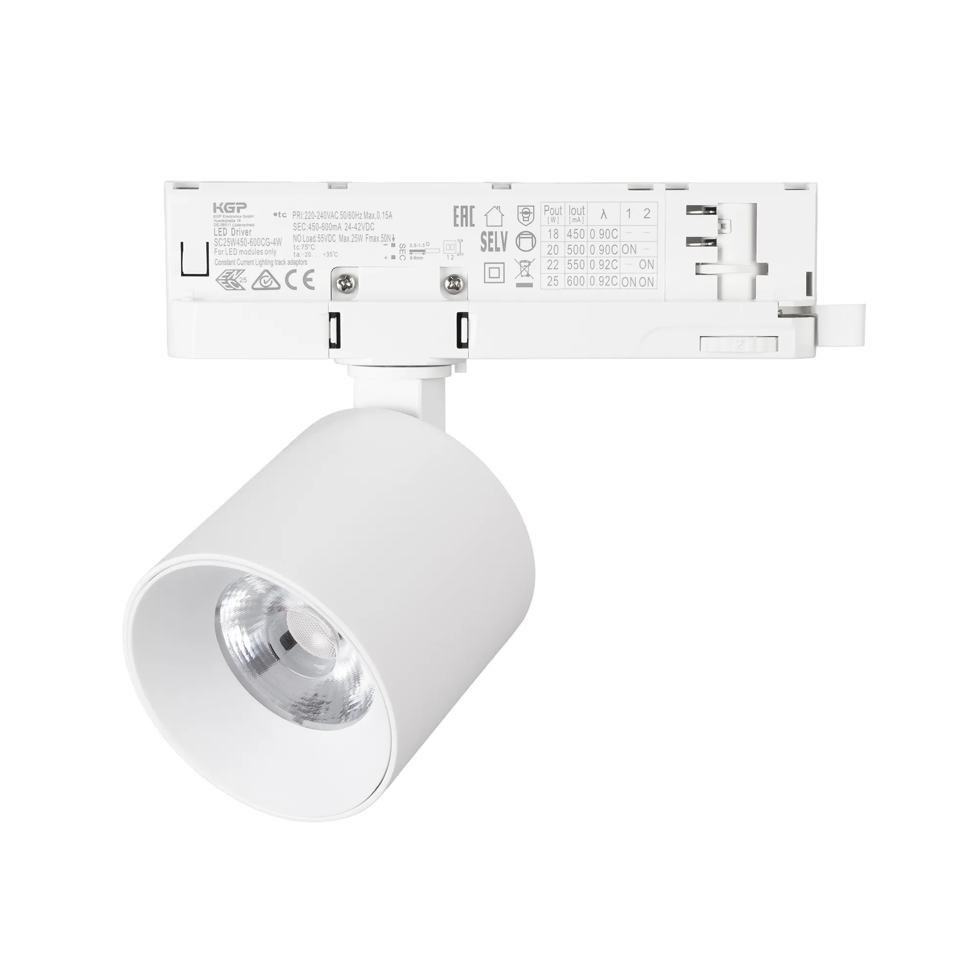 Светильник LGD-DYKE-4TR-R75-16W Day4000 (WH, 38 deg, 230V) (Arlight, IP20 Металл, 5 лет) - изображение товара