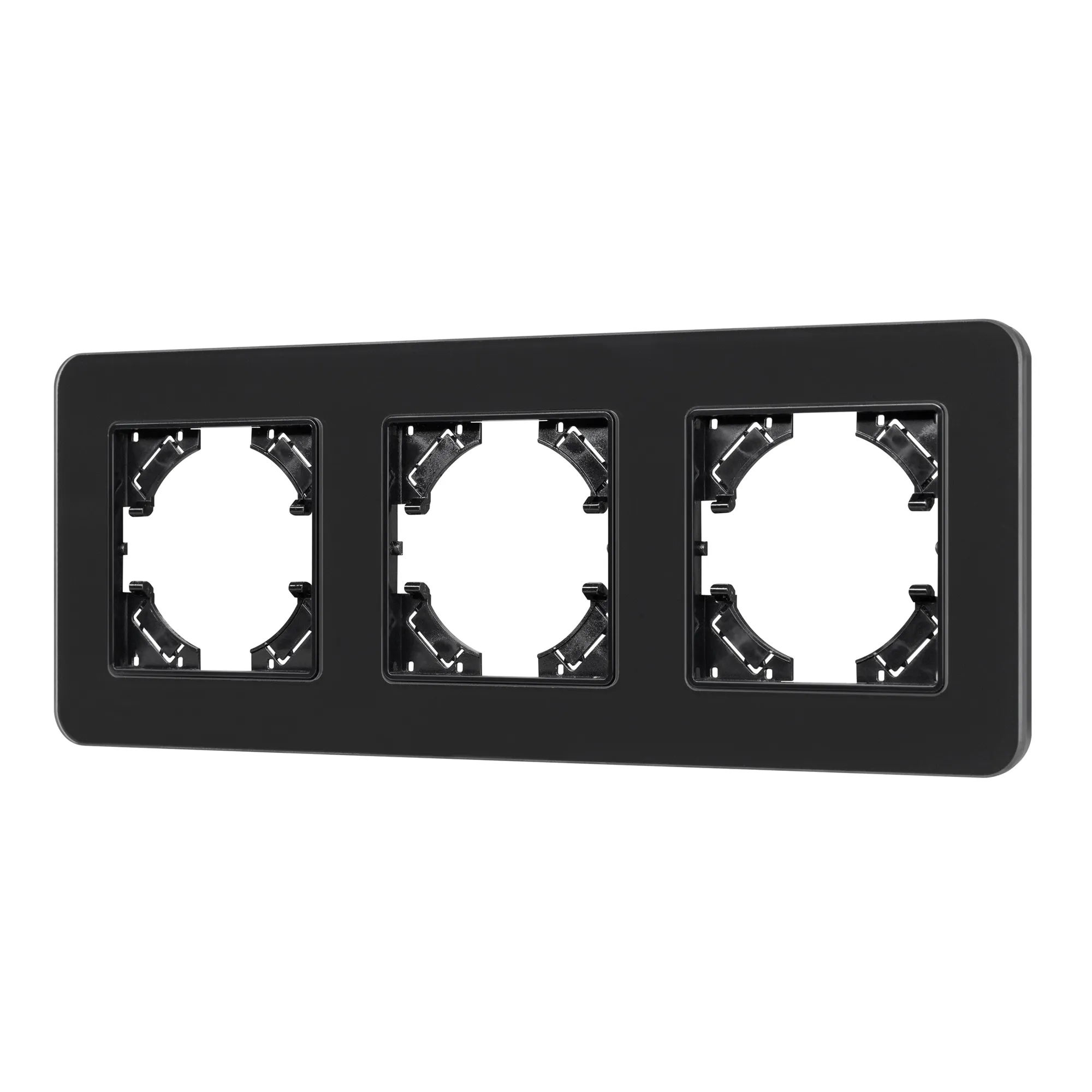Рамка стеклянная FRM-OMALI-SFGS-3-BK (Arlight, -) - изображение товара