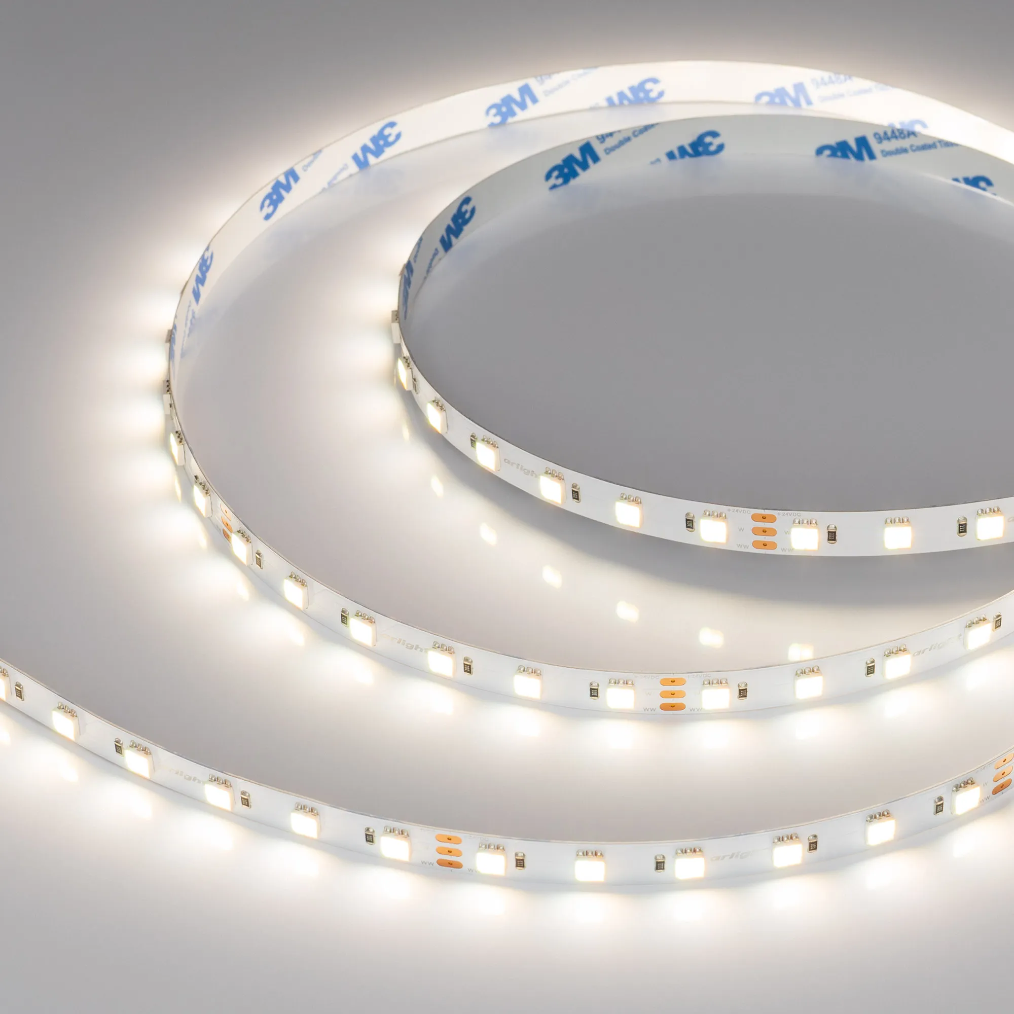 Лента светодиодная RT-B60-10mm 24V White-MIX 2Ch (14.4 W/m, IP20, 5060, 5m) (Arlight, Изменяемая ЦТ) - изображение товара