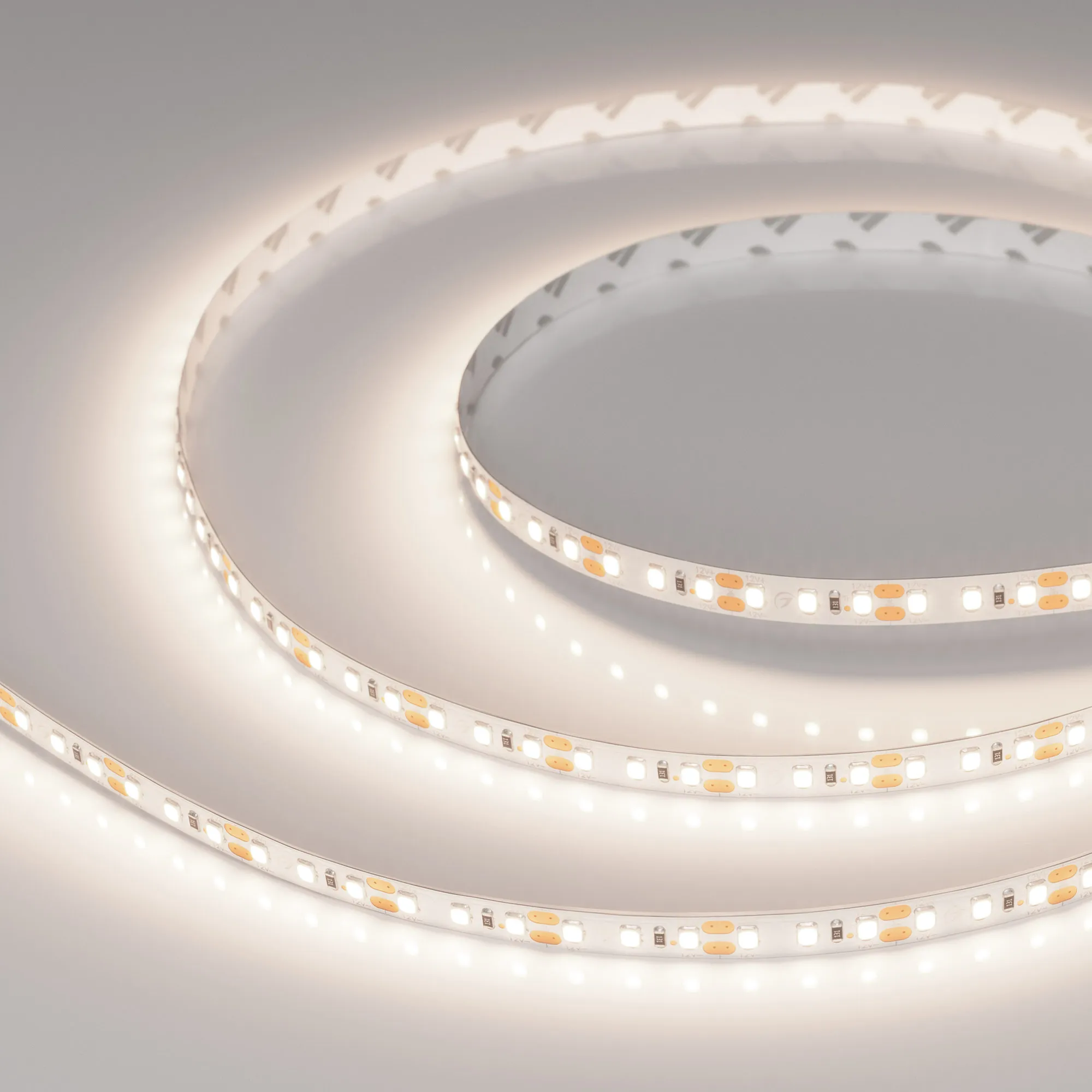 Лента светодиодная RT-A120-8mm 12V Day4000 (14.4 W/m, IP20, 2835, 5m) (Arlight, Открытый) - изображение товара