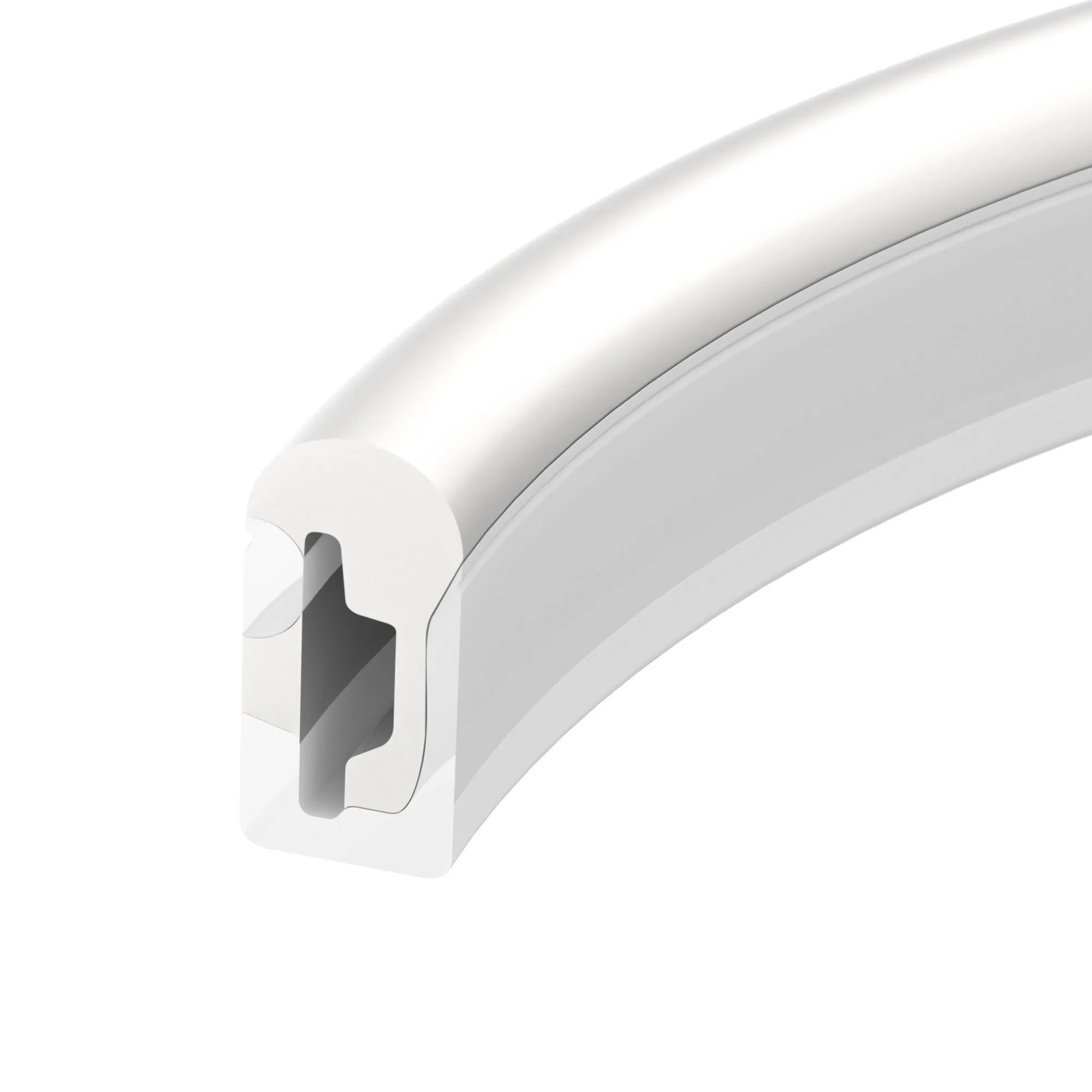 Силиконовый профиль WPH-FLEX-0613-SIDE-S8-5m WHITE (Arlight, Силикон) - изображение товара