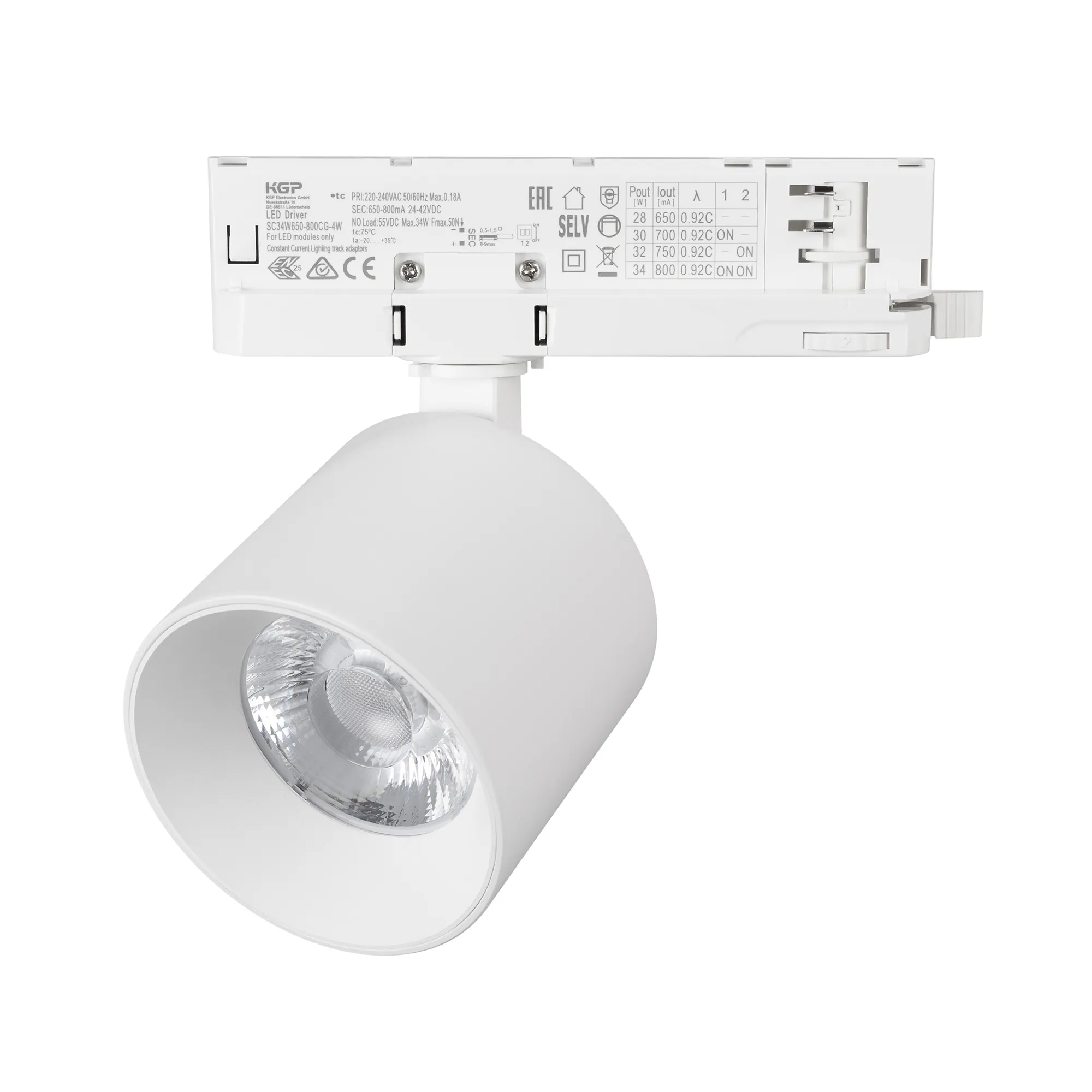 Светильник LGD-DYKE-4TR-R90-26W Day4000 (WH, 38 deg, 230V) (Arlight, IP20 Металл, 5 лет) - изображение товара