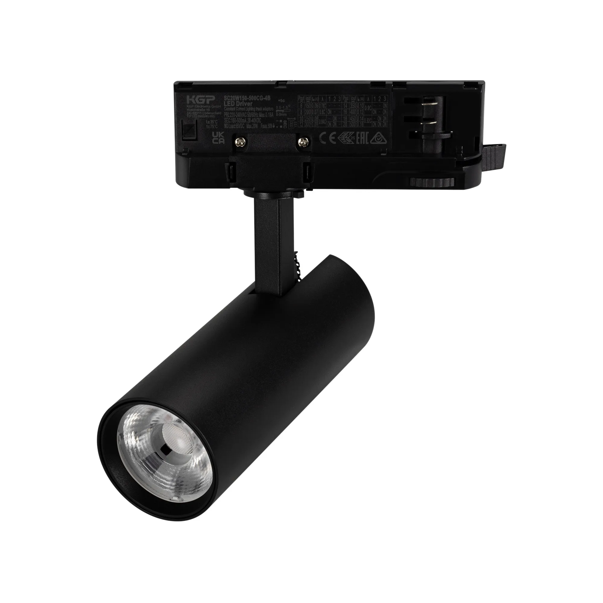 Светильник LGD-GERA-4TR-R55-10W Warm3000 (BK, 36 deg, 230V) (Arlight, IP20 Металл, 5 лет) - изображение товара