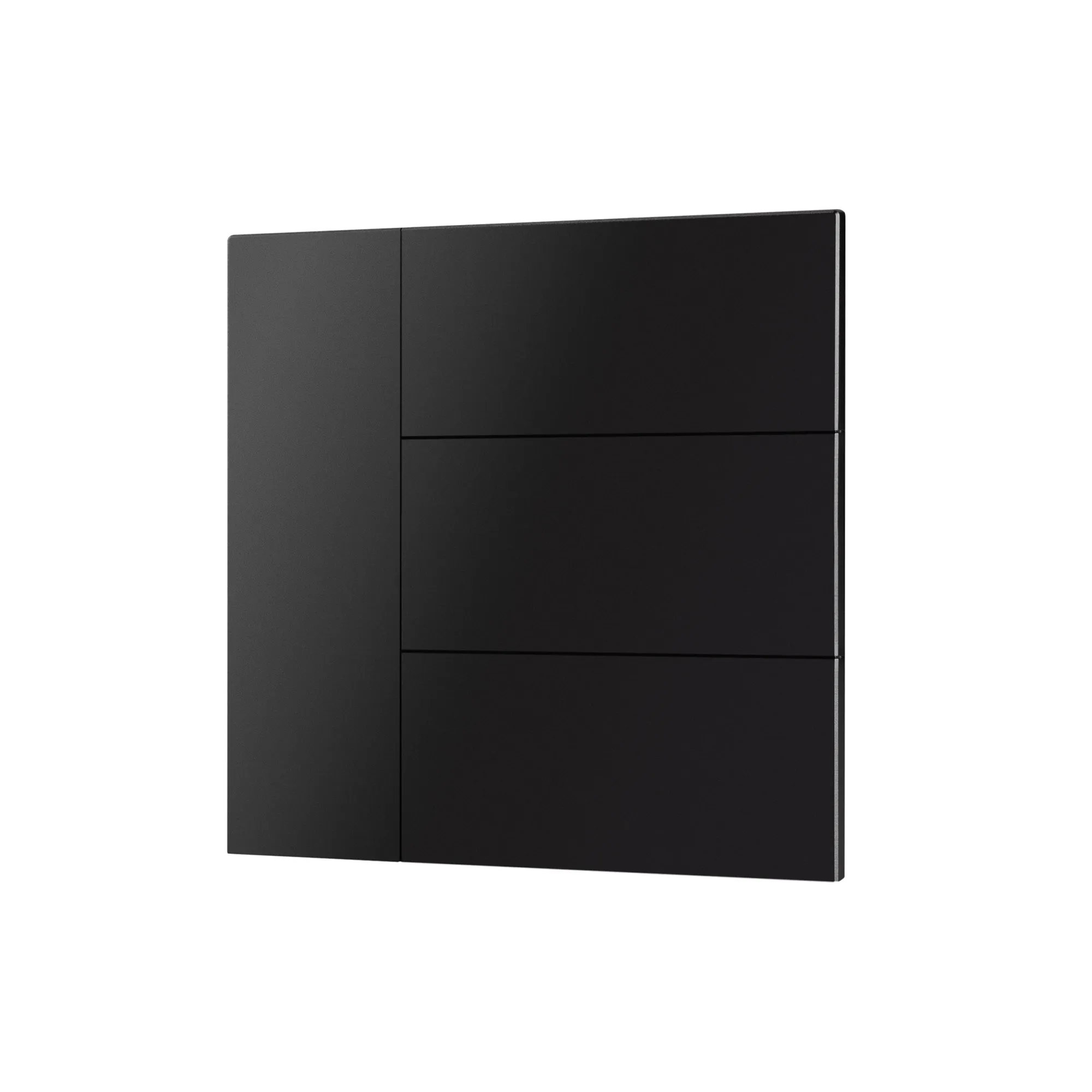 INTELLIGENT ARLIGHT Накладка панели KNX-23-4G-SUF Black (Backlightless) (IARL, IP20 Металл, 2 года) - изображение товара