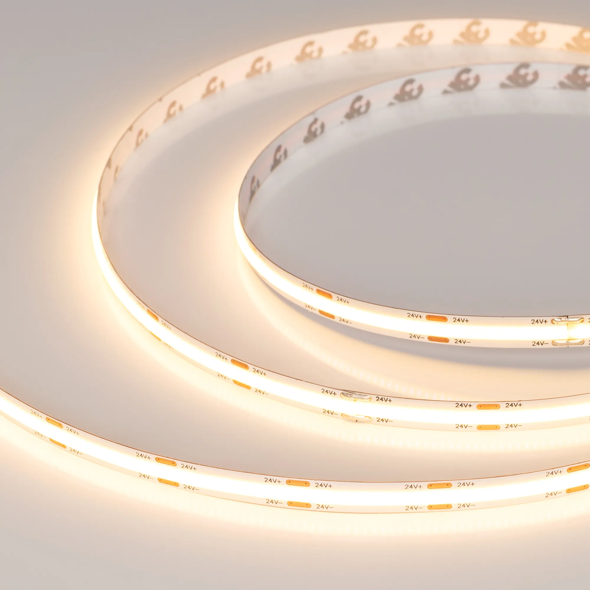 Лента светодиодная герметичная COB-NANO-X544-8mm 24V Warm2700 (11.5 W/m, IP65, CSP, 5m) (Arlight, -)