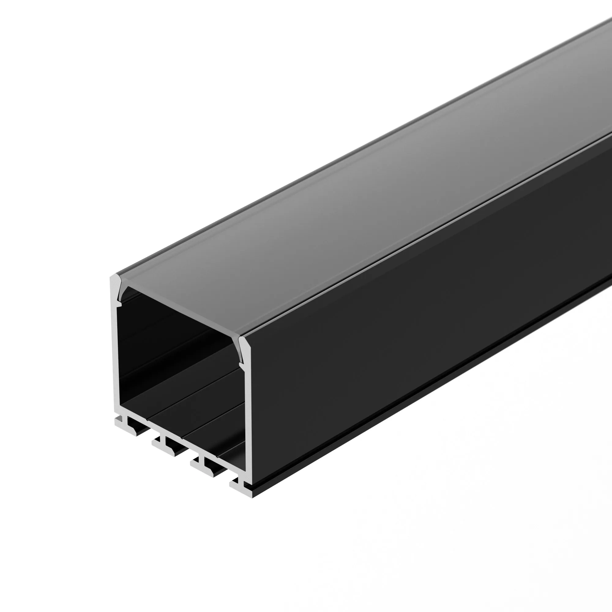 Профиль PLS-LOCK-H25-2000 ANOD Black (Arlight, Алюминий) - изображение товара