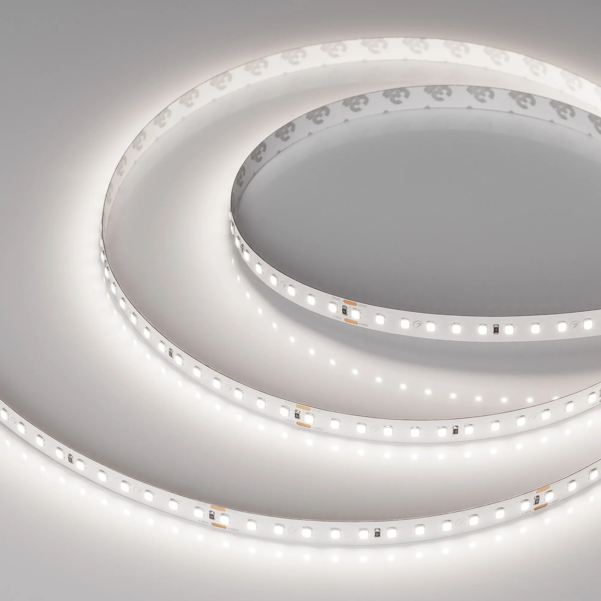 Лента UL-A120-10mm 48V Day5000 (10 W/m, IP20, 30m) (Arlight, Открытый)