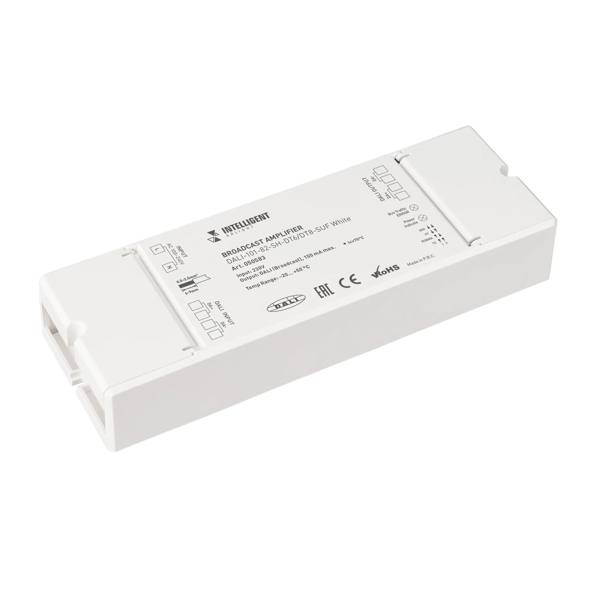 INTELLIGENT ARLIGHT Усилитель DALI-101-82-SH-DT6/DT8-SUF White (230V) (IARL, -) - изображение товара