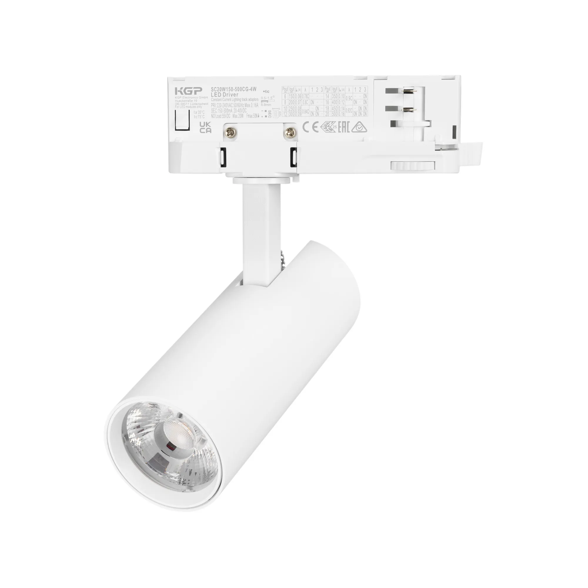 Светильник LGD-GERA-4TR-R55-10W Day4000 (WH, 24 deg, 230V) (Arlight, IP20 Металл, 5 лет) - изображение товара