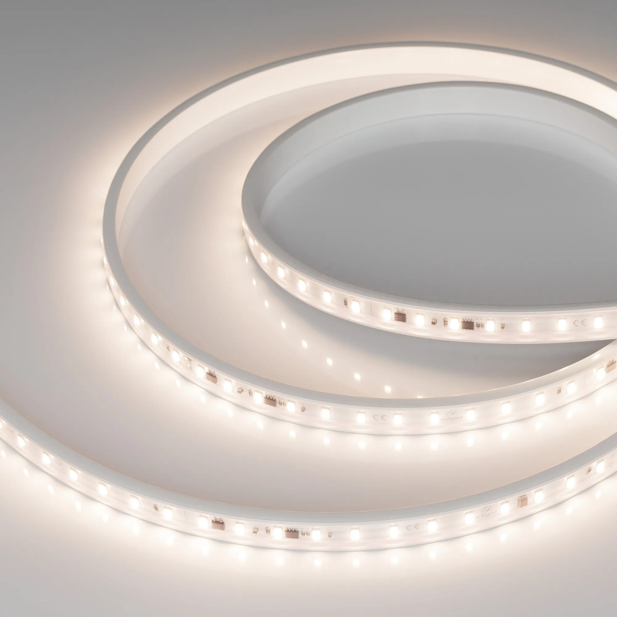 Лента светодиодная герметичная ARL-PV-C72-15.5mm 230V Day4000 (14 W/m, IP65, 5630, 50m) (Arlight, -) - изображение товара