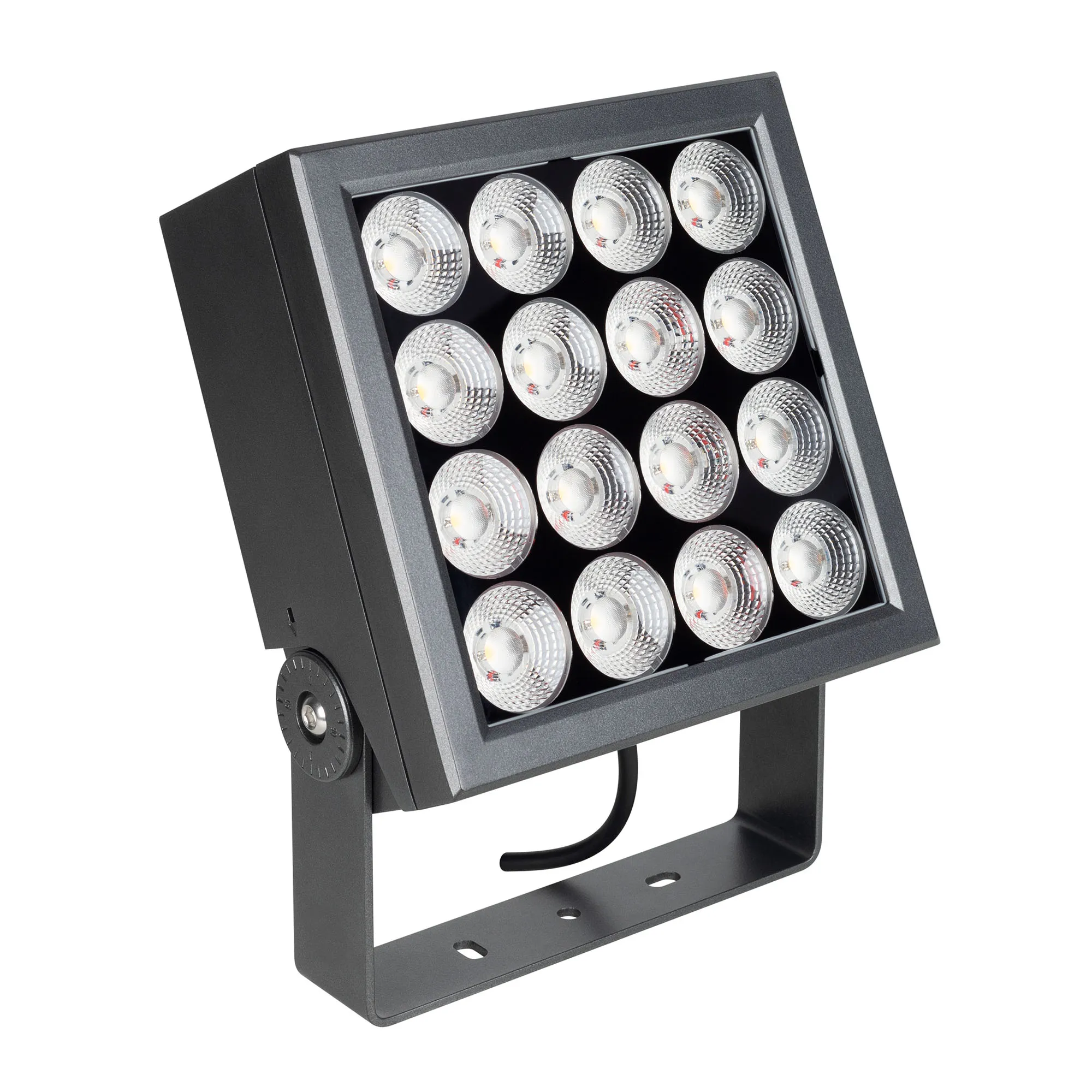 Светильник ALT-BLOCK-S220x220-50W Warm3000 (GR, 36 deg, 230V) (Arlight, IP66 Металл, 3 года) - изображение товара