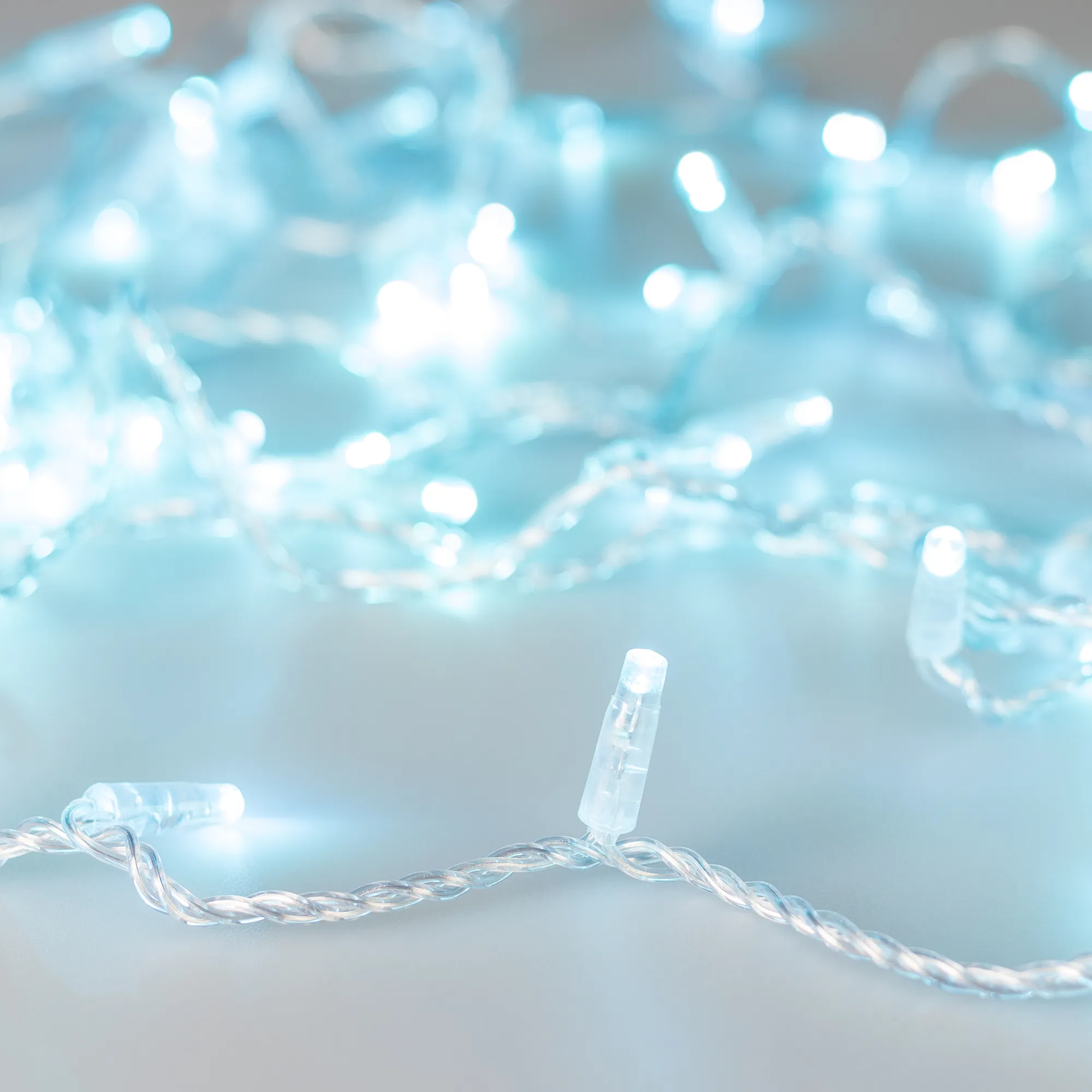 Светодиодная гирлянда ARD-STRING-CLASSIC-1000-CLEAR-100LED-PULSE Azure (230V, 7W) (Ardecoled, IP65) - изображение товара