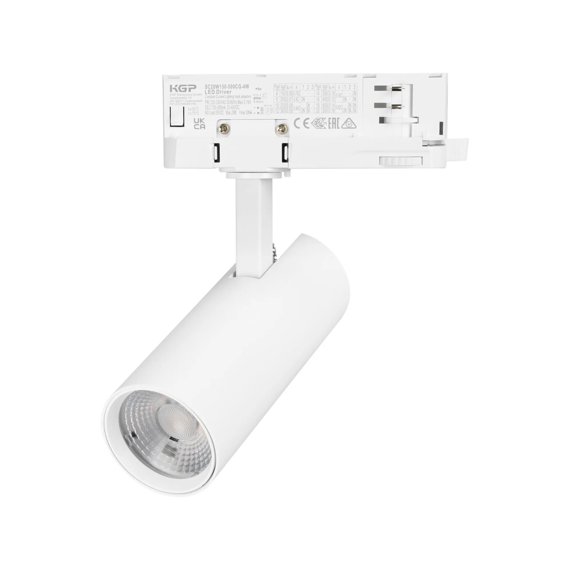 Светильник LGD-GERA-4TR-R55-10W Day4000 (WH, 55 deg, 230V) (Arlight, IP20 Металл, 5 лет)